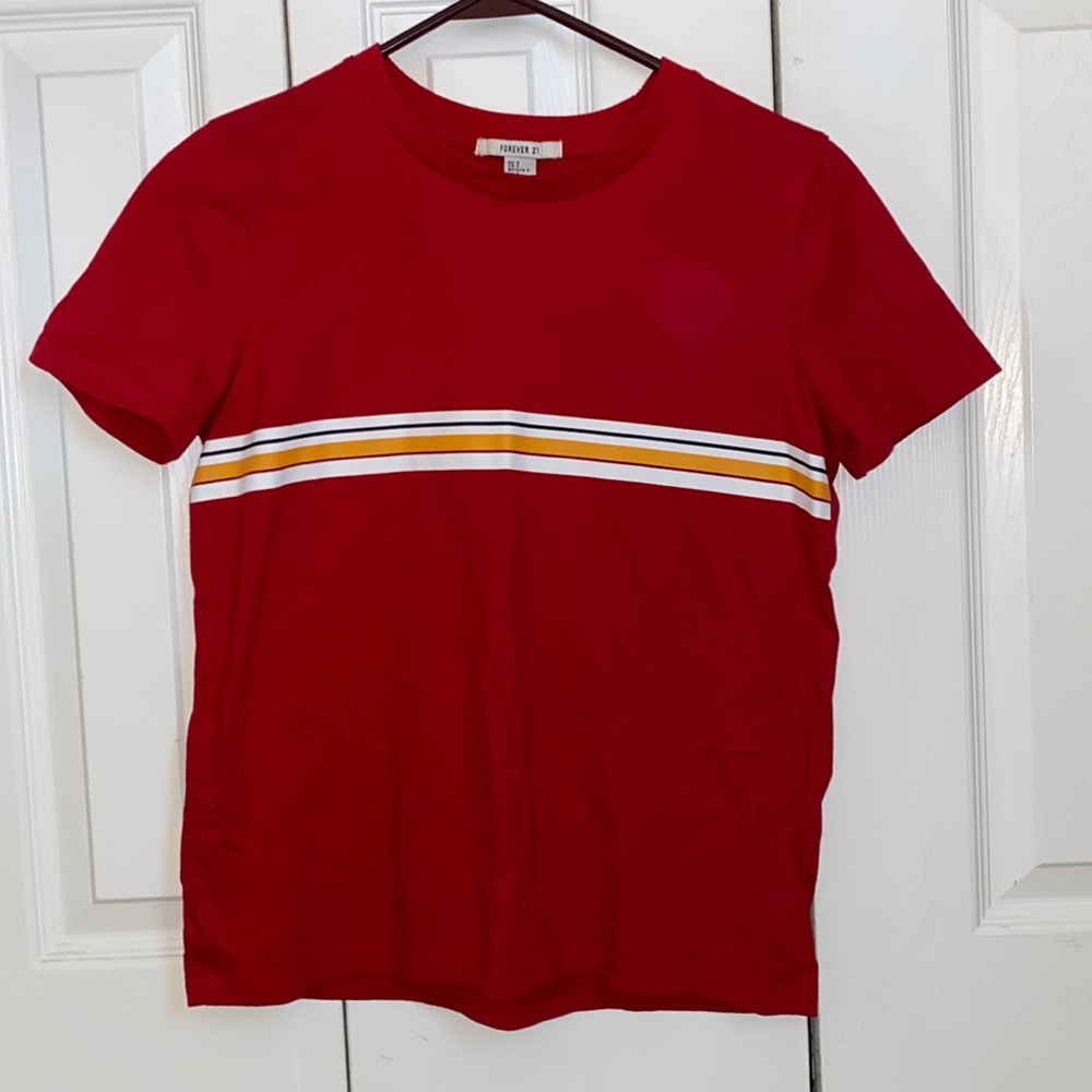 Forever 21 size Small, red short sleeve tee
